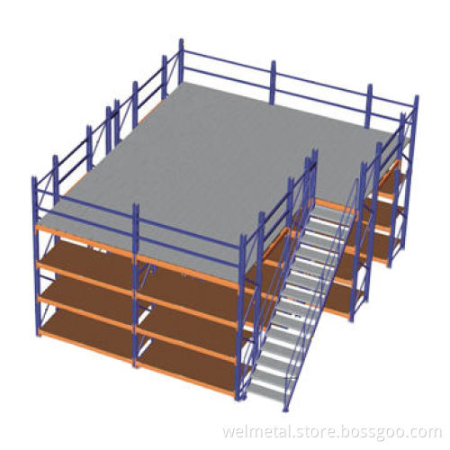 Steel maintenance platform